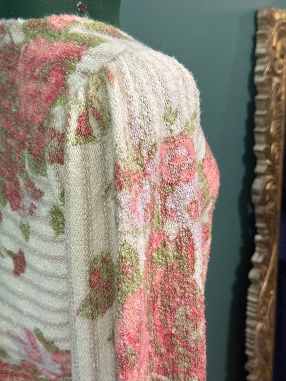 Free People Bed of Roses Sweater cotton blend - Picture 7 of 10